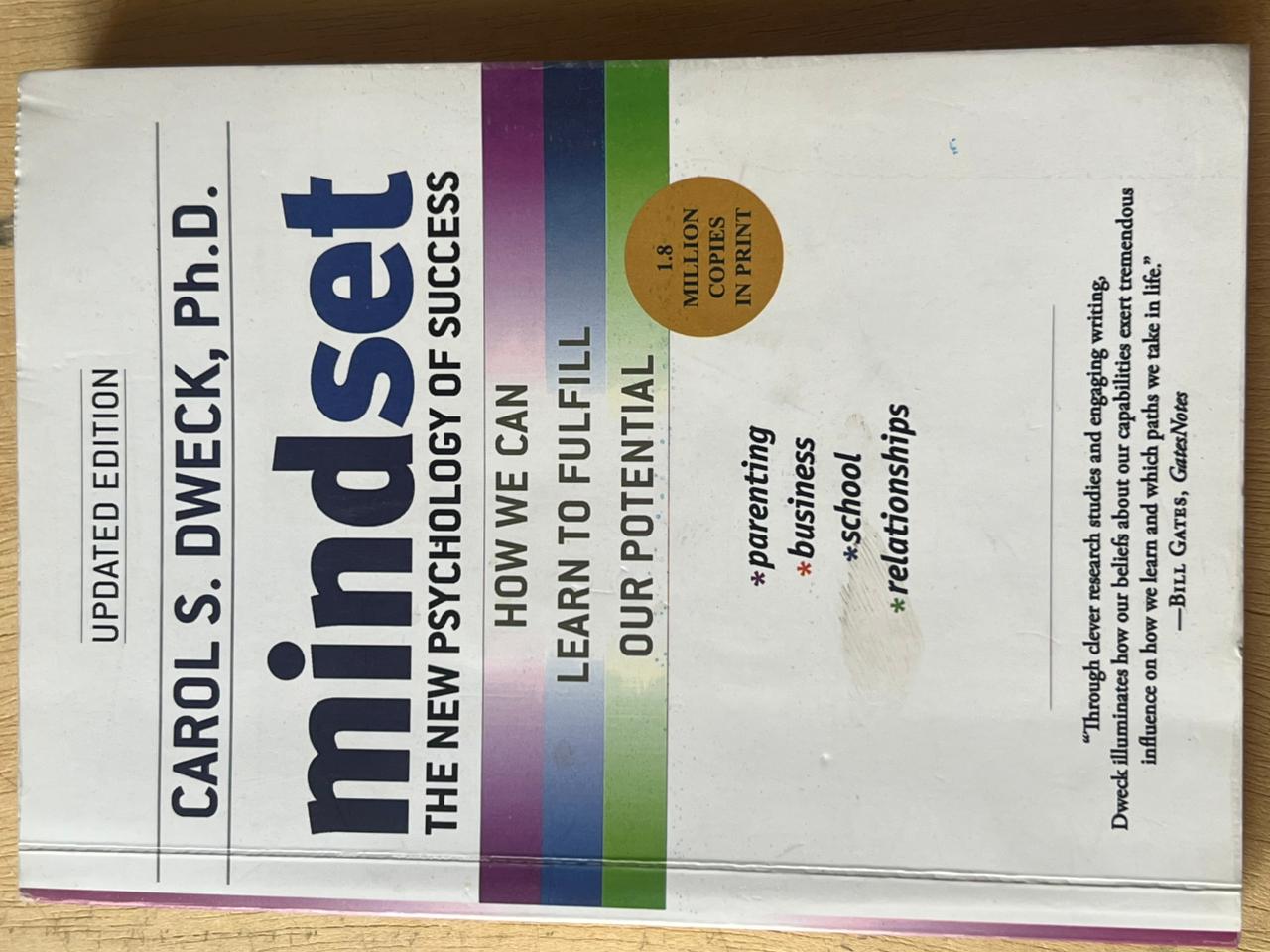 mindset: the new psychology of success